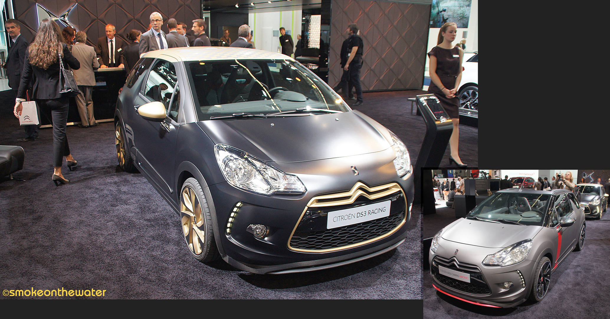 Citroën DS3 Racing noir-d'or und DS3 Cabrio