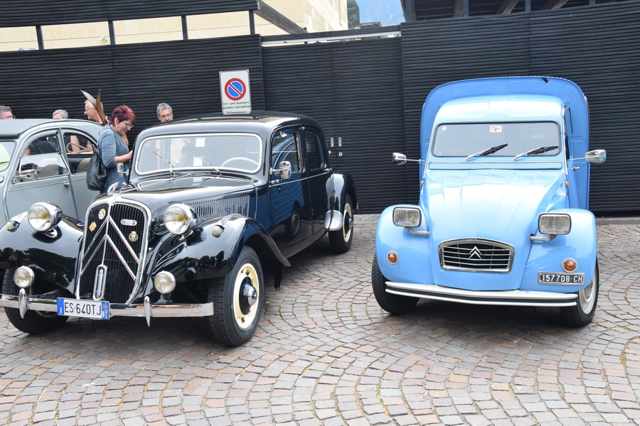 Citroen Oldtimertreff in Meran