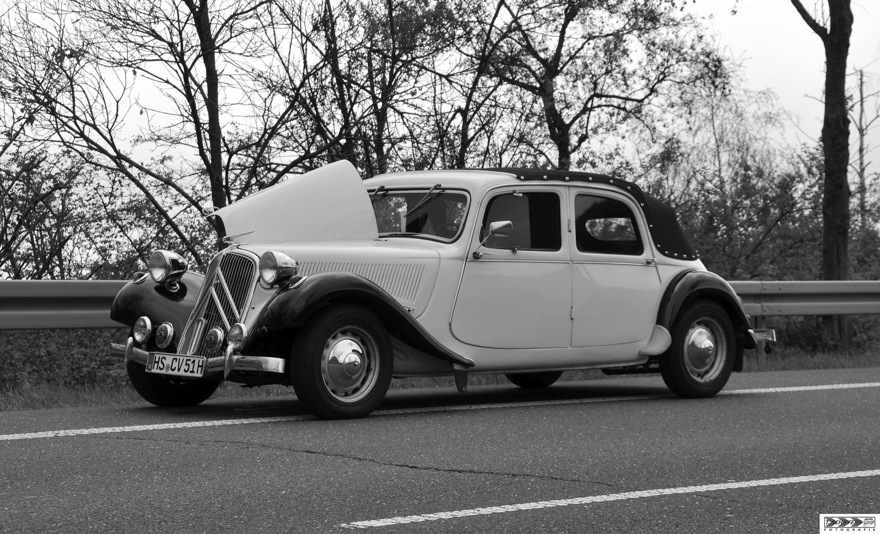 Citroen Traction Avant découvrable