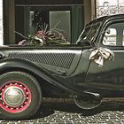 citroen traction avant fleurie pour un mariage