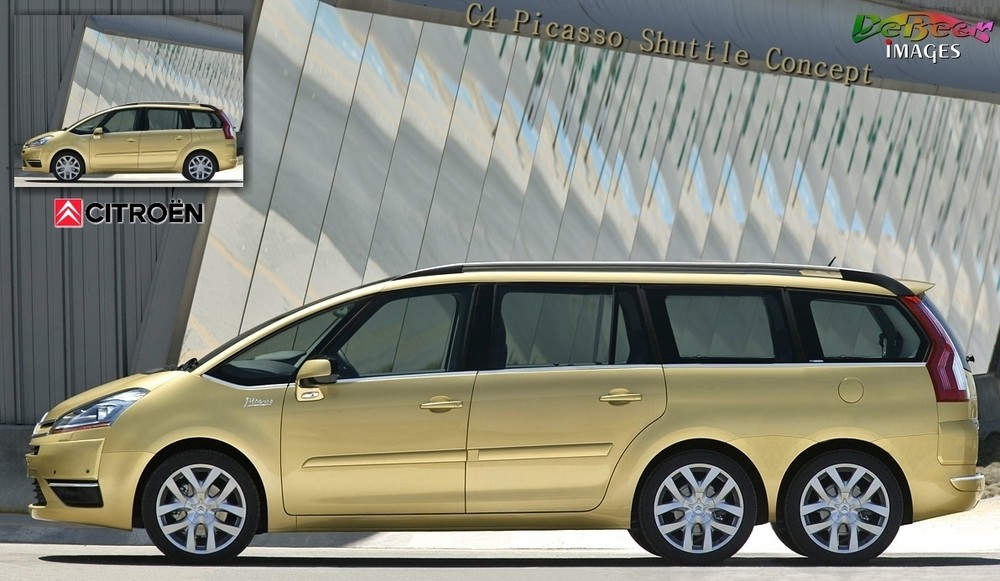 CITROËN C4 Picasso Shuttle Concept - was braucht man mehr ....