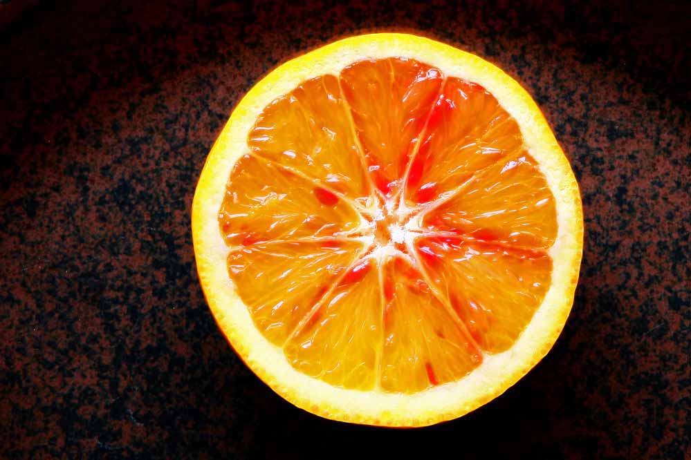 Citrus sinensis (L.) - Halbblutorange