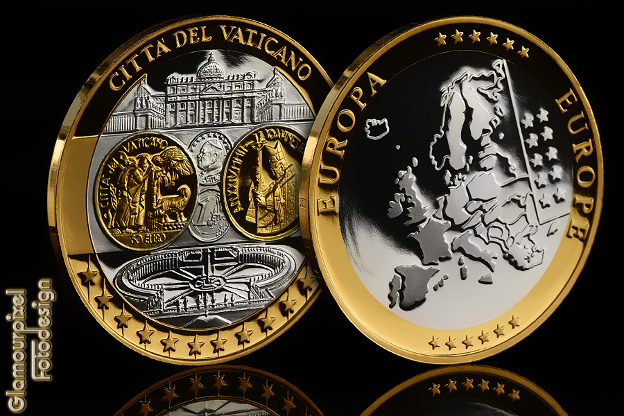 CITTA DEL VATICANO Foto & Bild stillleben, geld, münzen, usw., best