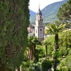 CITTA DI MERANO UNO SCORCIO DEL DUOMO