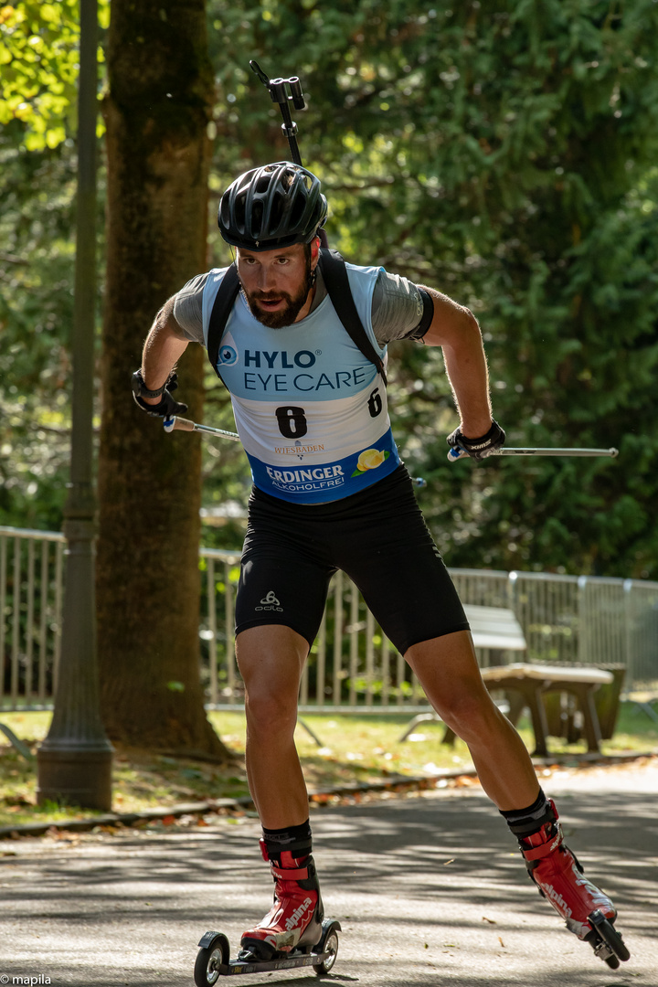 ... City Biathlon Wiesbaden ... Benjamin Weger