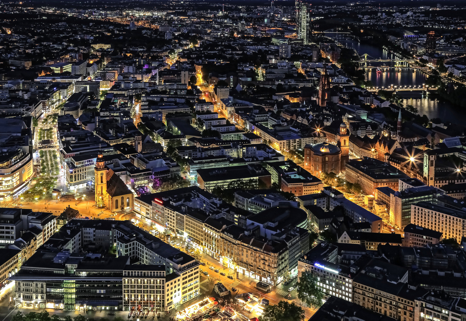 City Blick Frankfurt