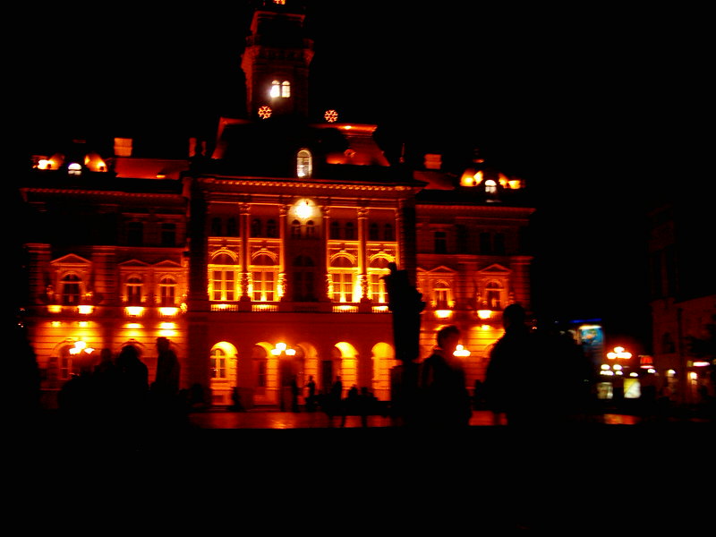 City Hall at night