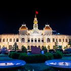 City hall at ordinary night