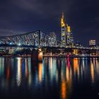 City Lights Frankfurt Eiserner Steg 