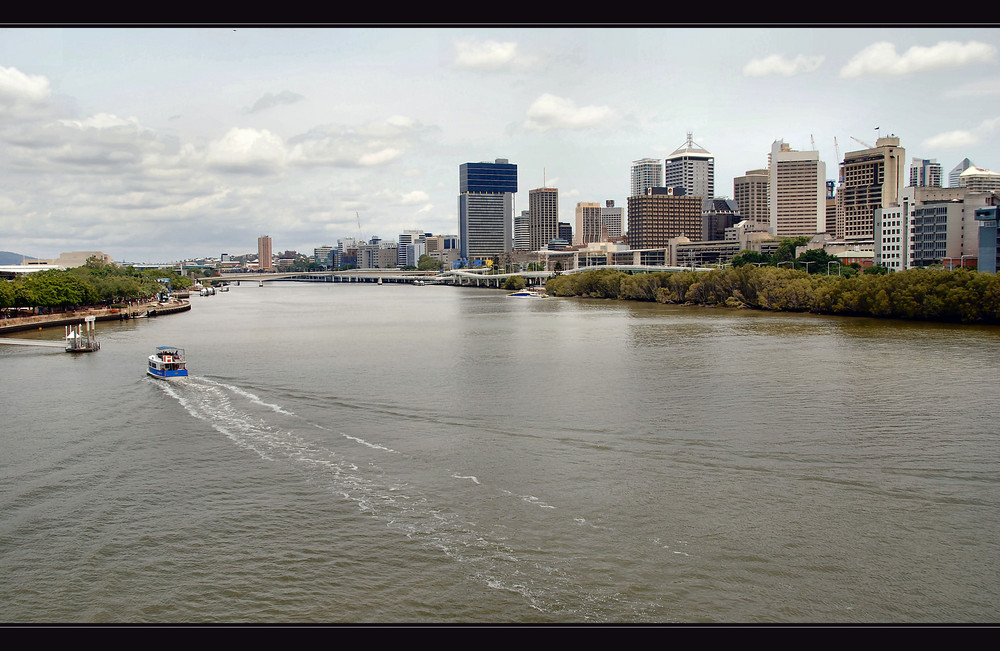 City mit Brisbane River