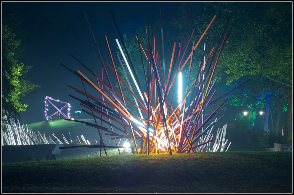 City Nord Licht-Kunst-Park 2014 II