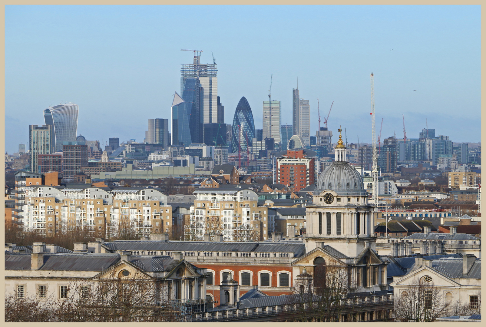 city of london 2 from greenwich