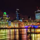 City of London bei Nacht