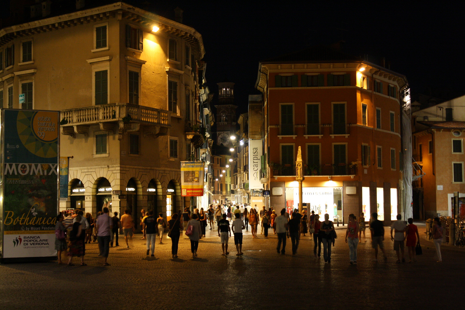 City of Verona at Night