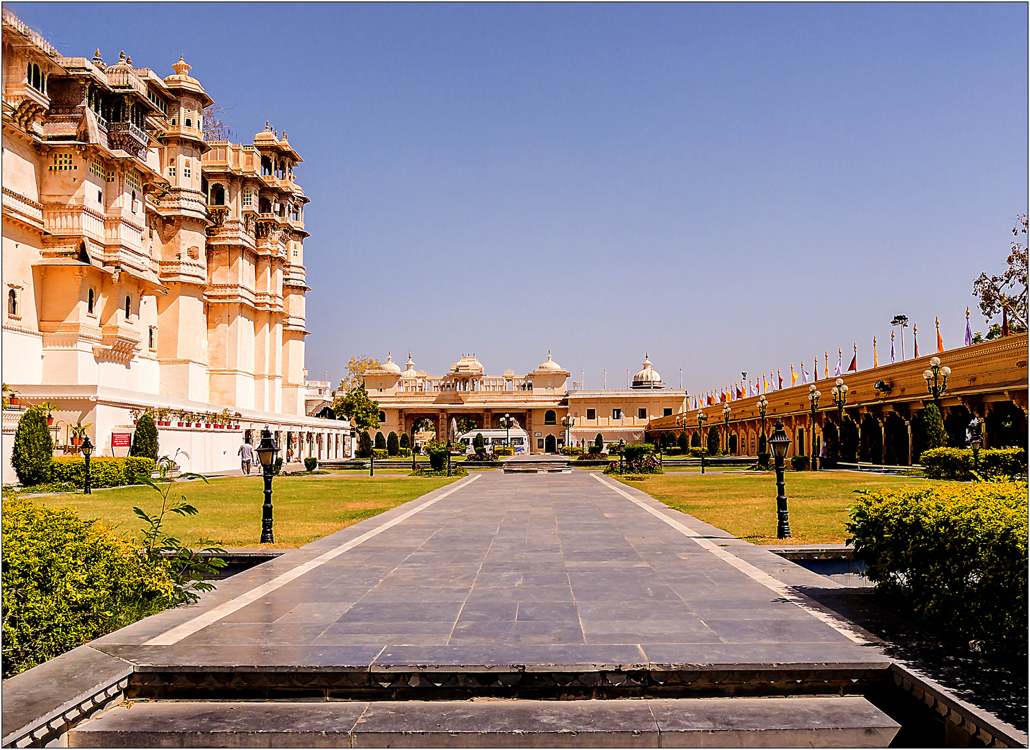 City Palace in Udaipur / Indien