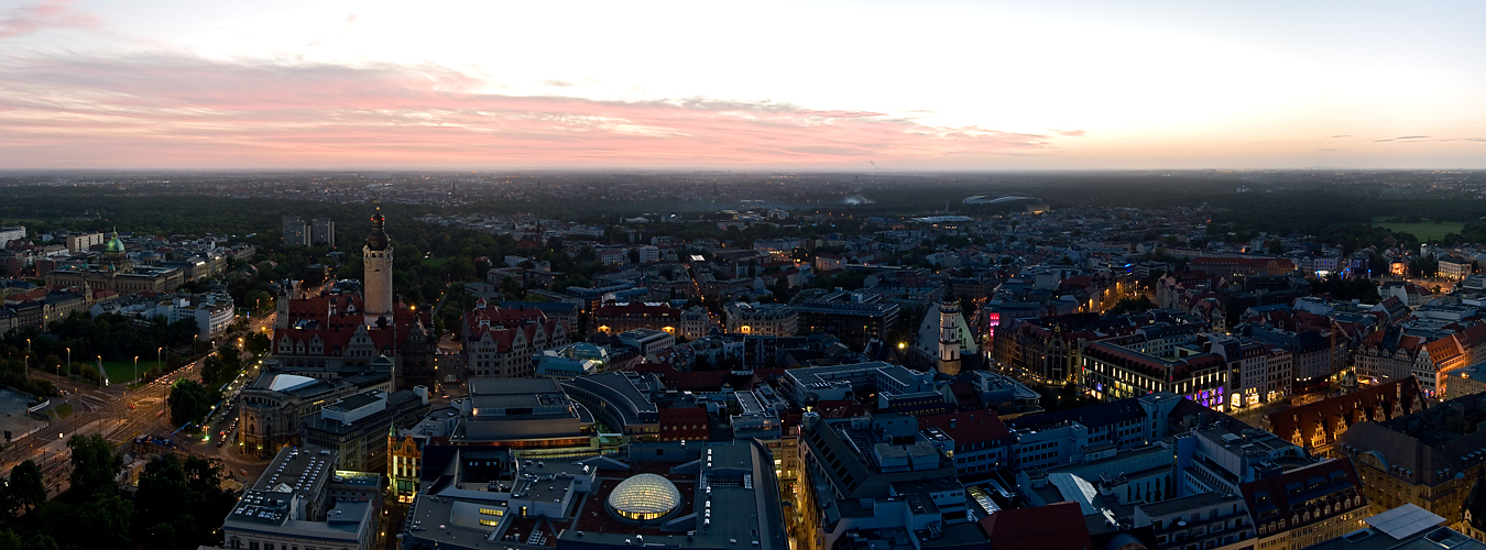 City-Panorama Leipzig