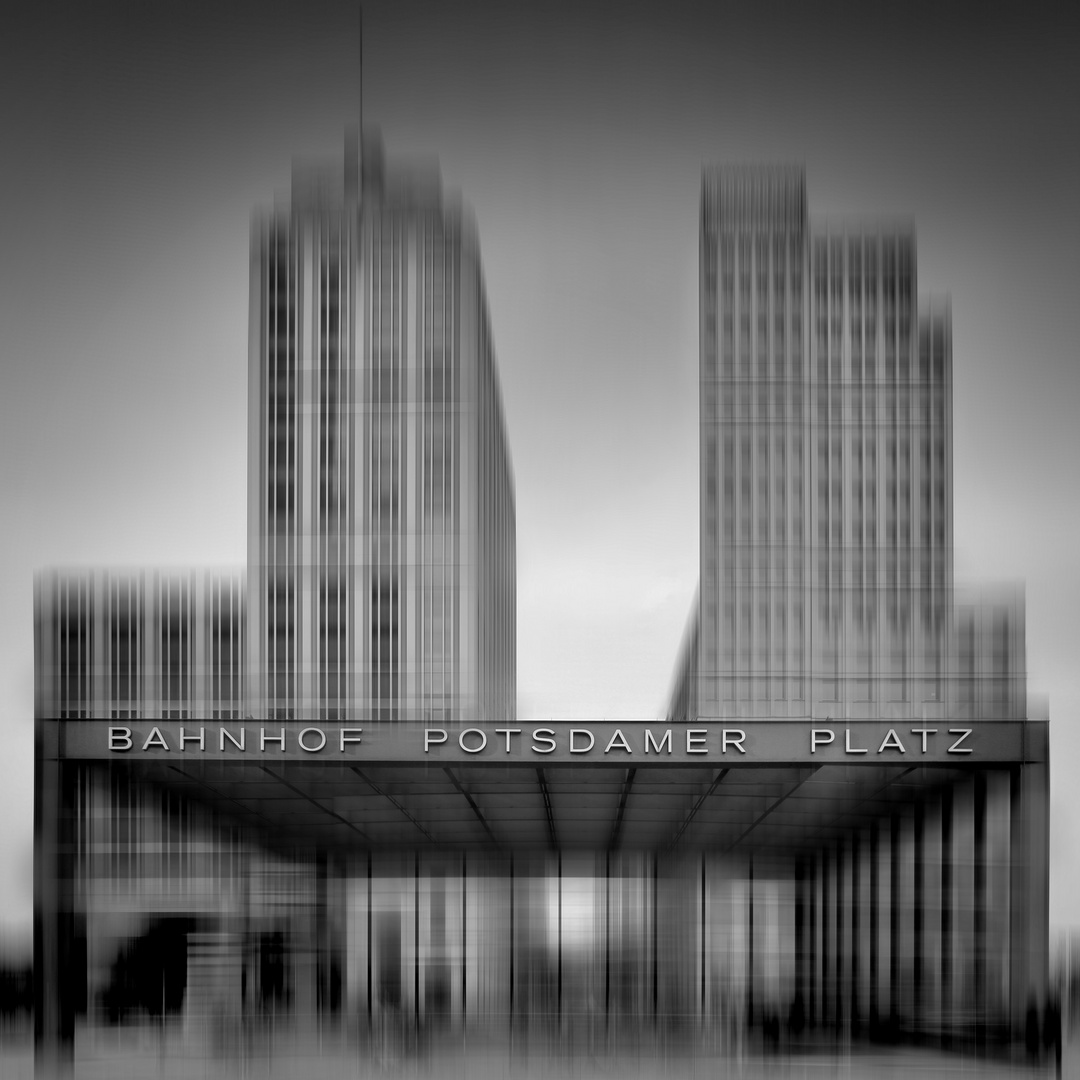 City-Shapes POTSDAMER PLATZ | black&white