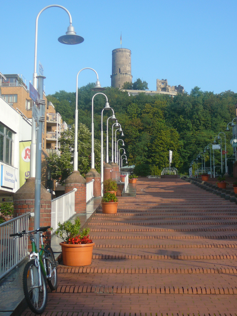 City Terrassen mit Sicht auf die Godesburg