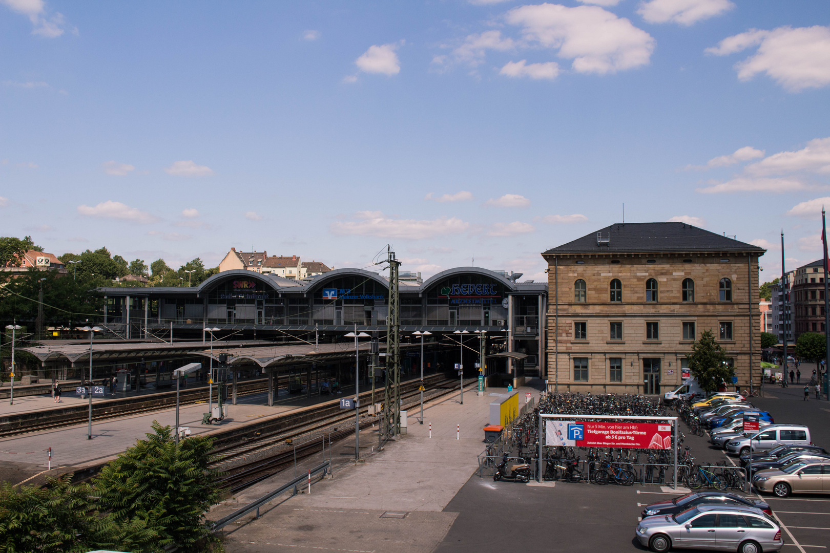 City-Tour Mainz (Juli 2019): Hauptbahnhof