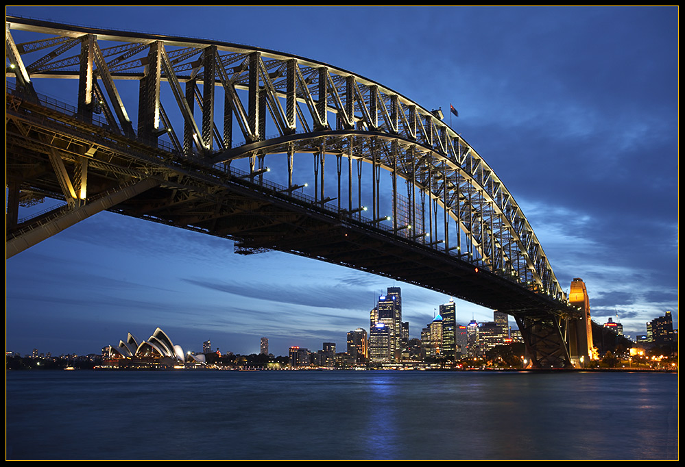 City under the bridge