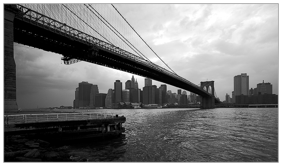 City under the Bridge - NYC