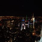 City View of New York at Night