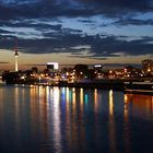 City von Berlin bei Nacht