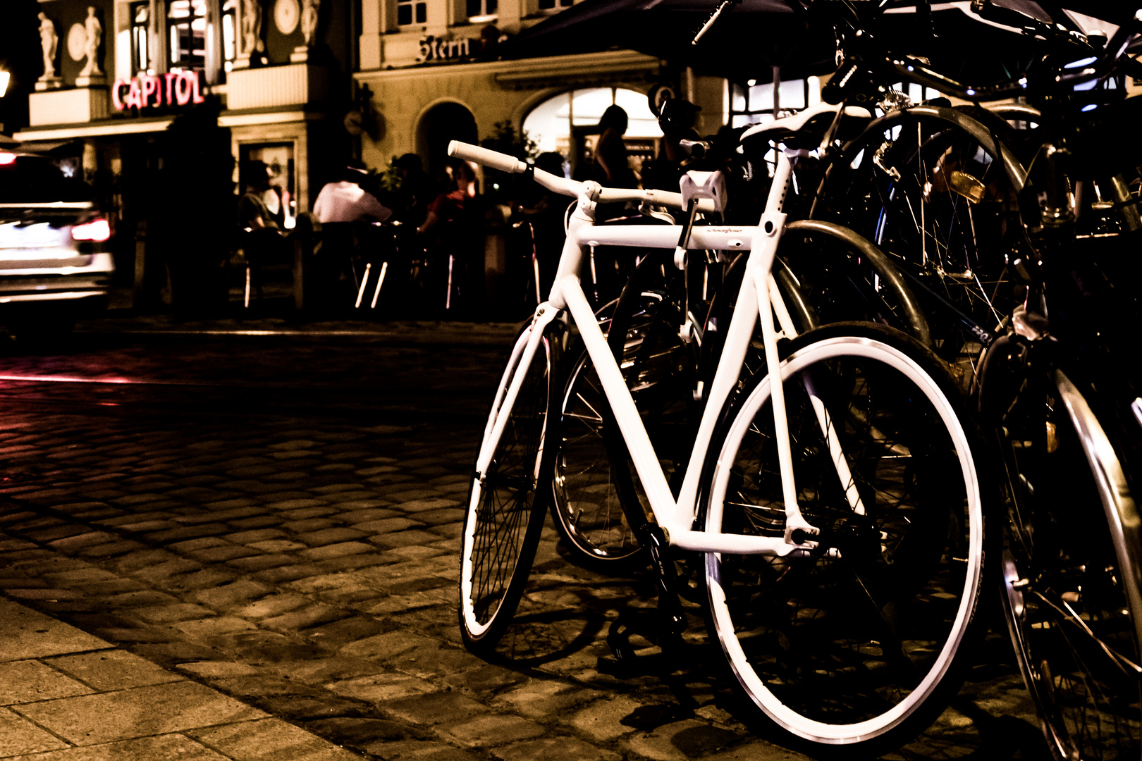 Citybike in white