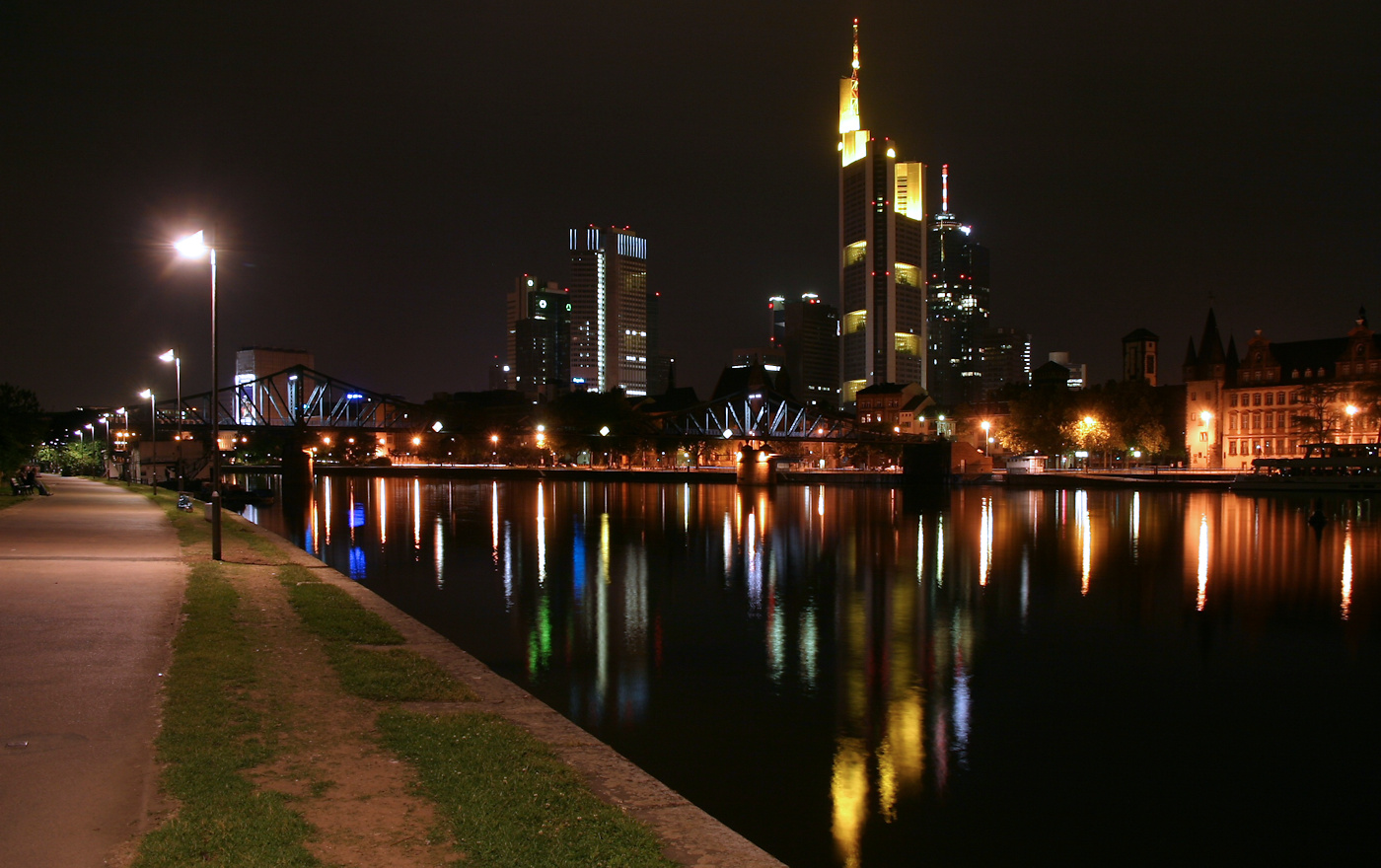 Citylights - Frankfurt am Main bei Nacht