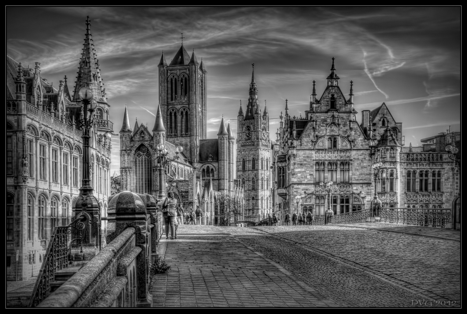 Cityscape in Gent