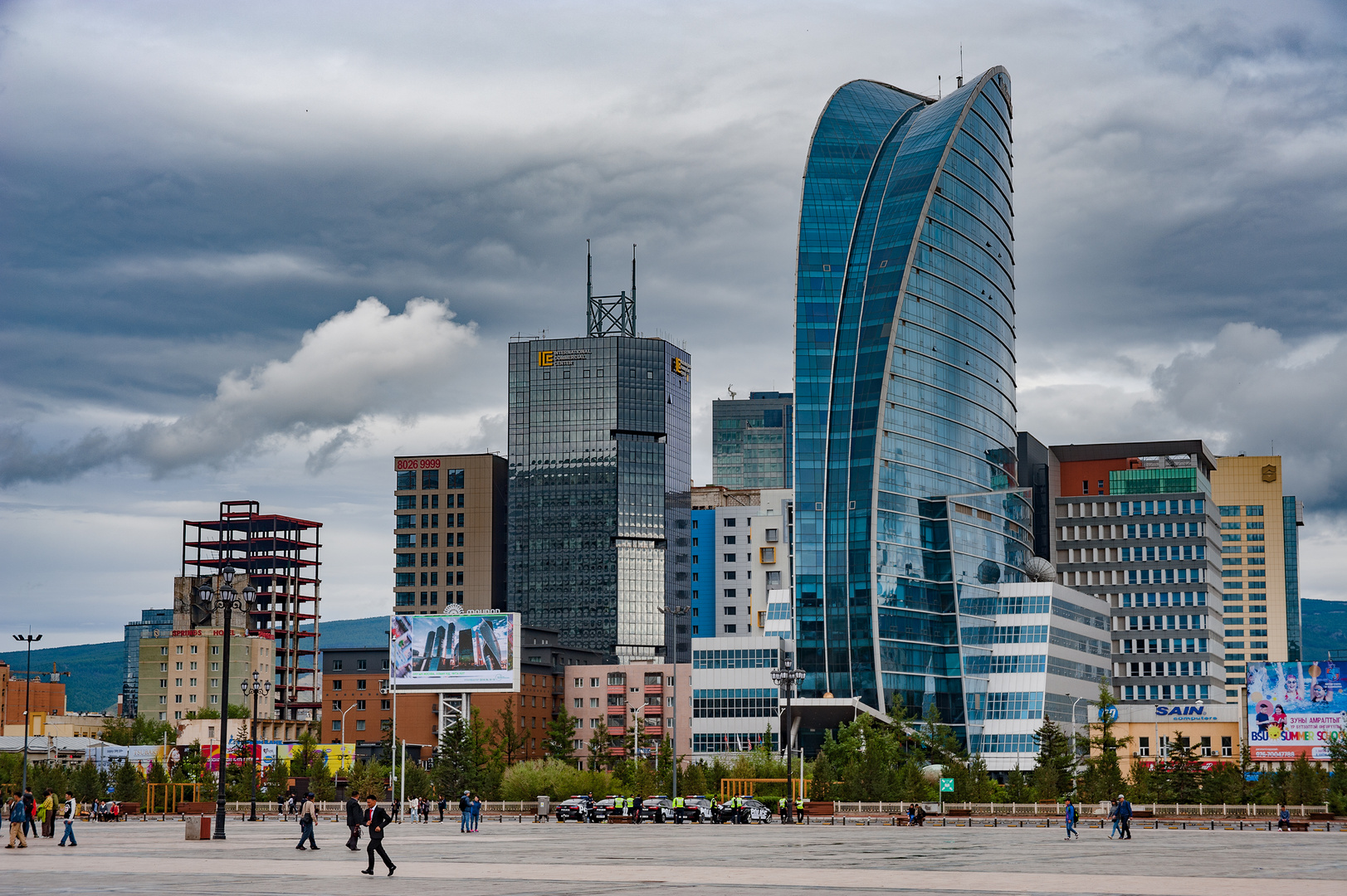 Cityscape of Ulaanbaatar