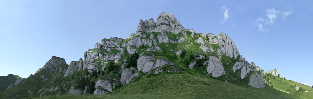 Ciucas Mountain Panorama