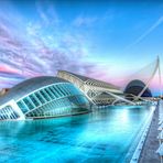 Ciudad de la ciencia y las artes de Valencia.