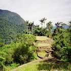 Ciudad Perdida in der Sierra Nevada de Santa Marta in Kolumbien