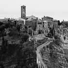 CIVITA DI BAGNO REGIO, LA CITTA' CHE MUORE- BW