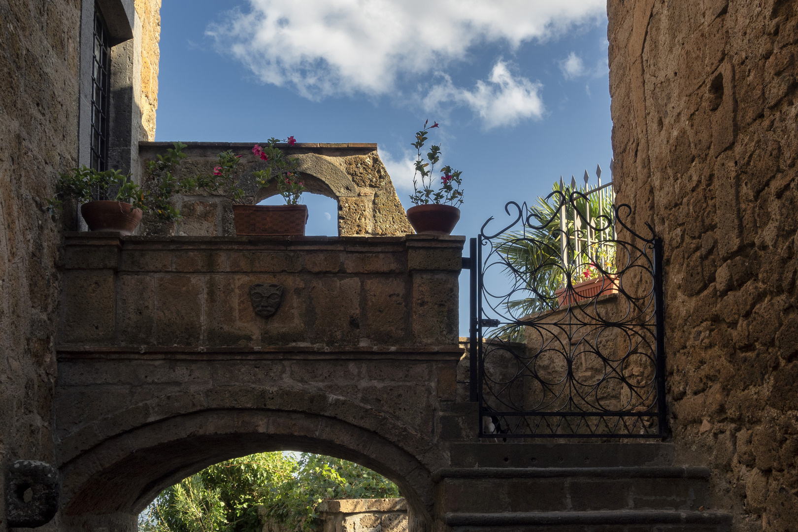 Civita di Bagnoregio, terrazza