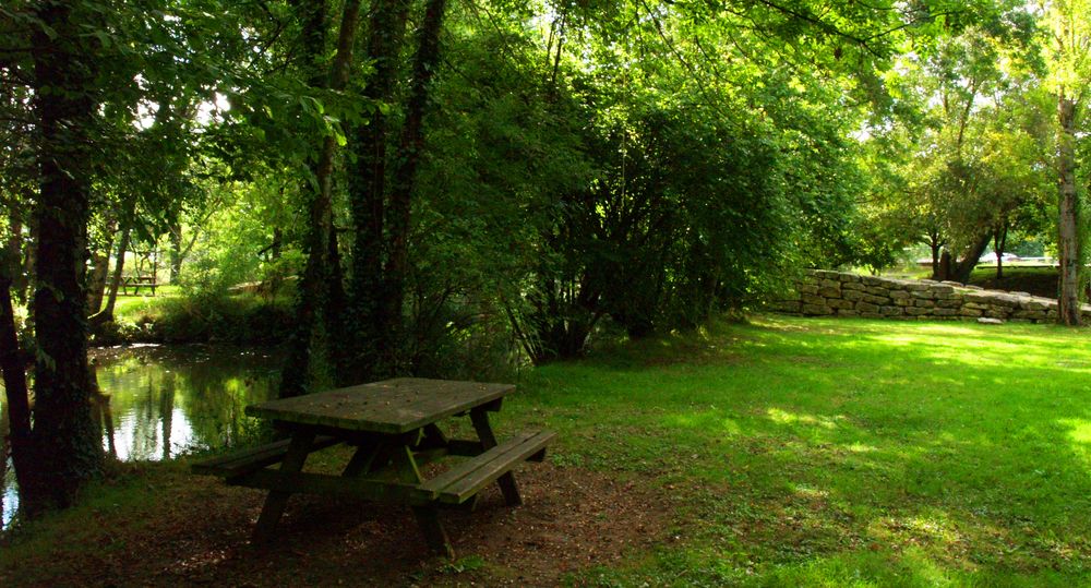 Civray (Vienne) - Bord de Charente à l’Île Foin - Der Charente entlang an der « Foin » Insel