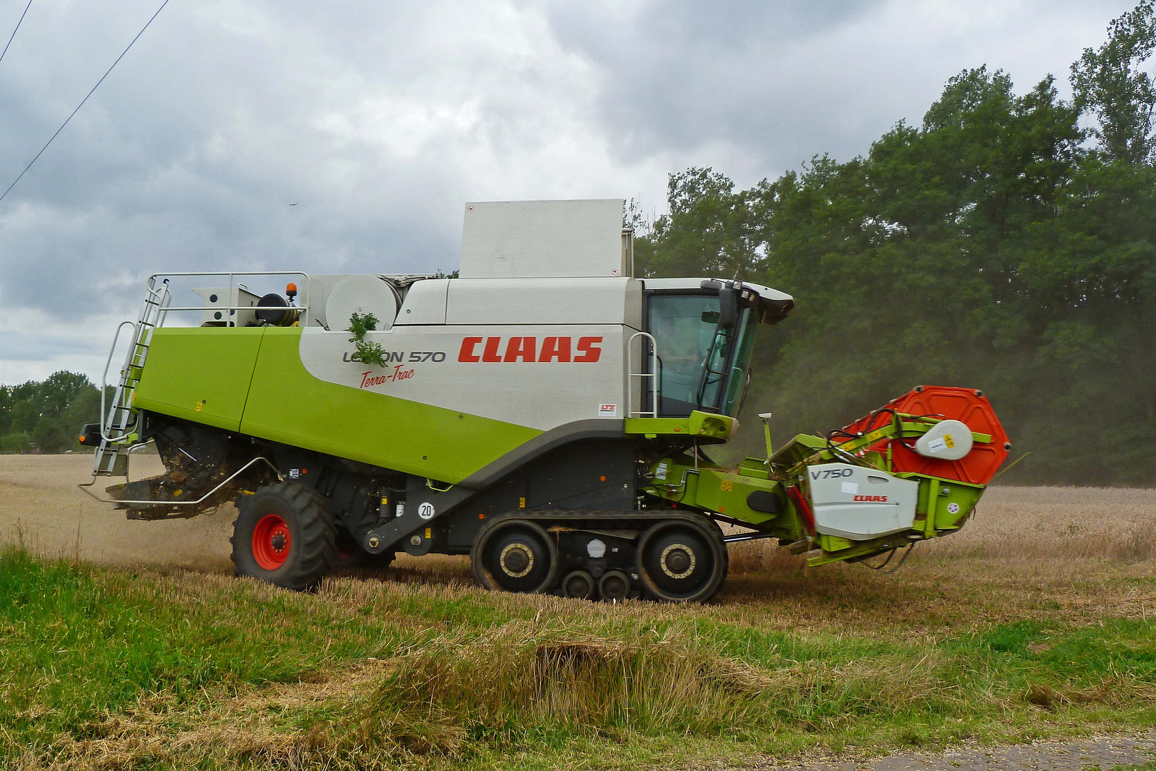 CLAAS auf Ketten