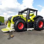 CLAAS Axion Hüpfburg / Luftrutsche