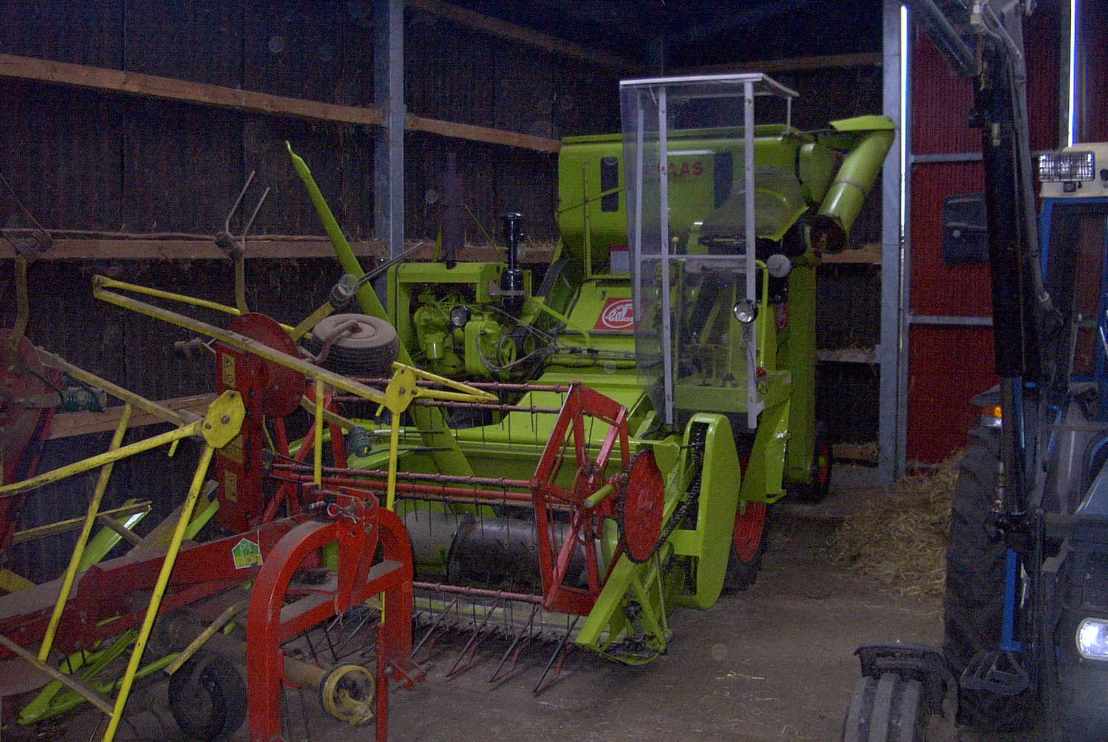 claas columbus, Baujahr 1970, 4 Zyl. Perkins Diesel