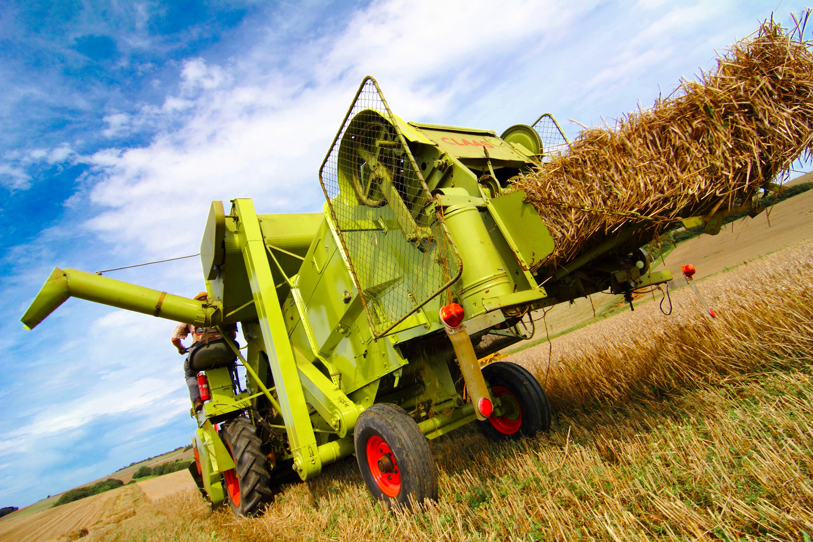 Claas Columbus Foto & Bild industrie und technik, landwirtschaftliche