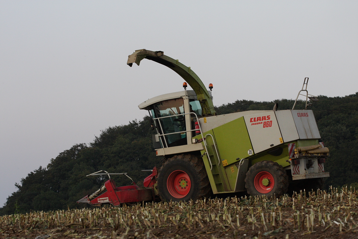 Claas Jaguar 860 - schlappe 431 PS!