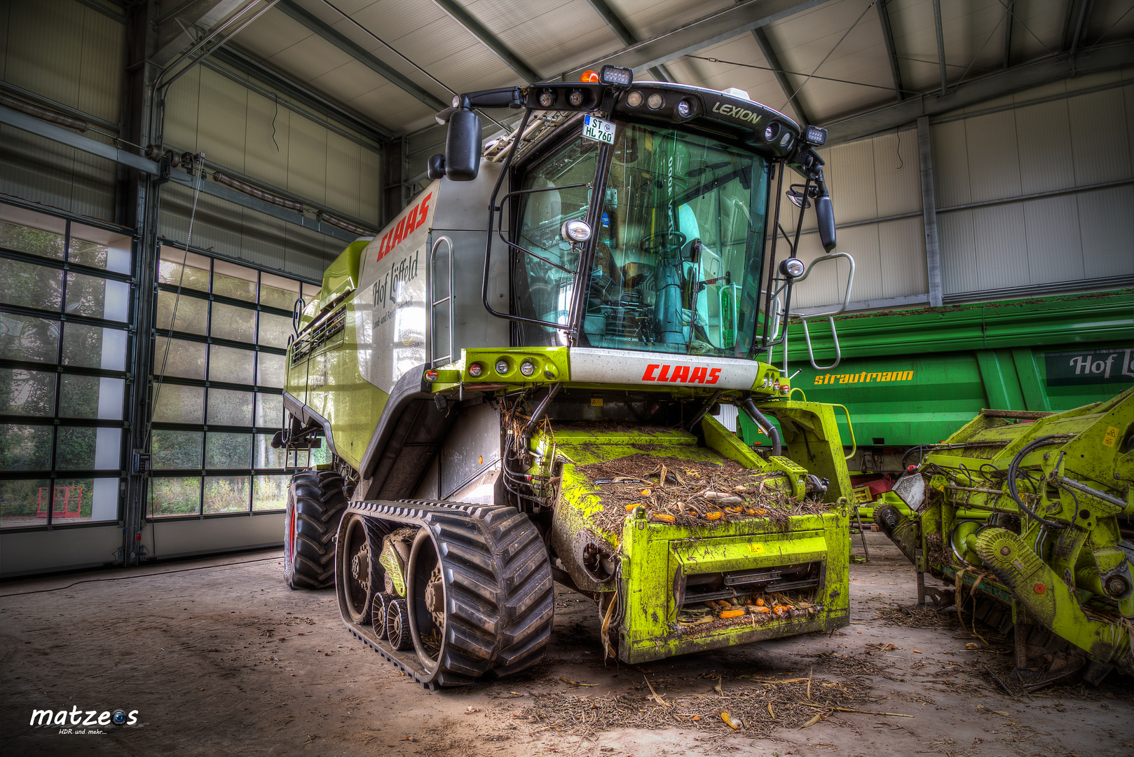 Claas Lexion 760 Front - Hof Löffeld sl