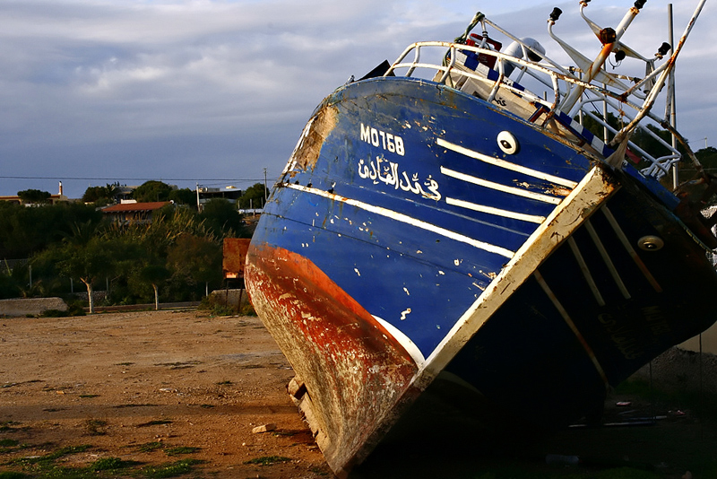 Clandestini a Lampedusa