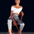 Clara mit Silber Leggings