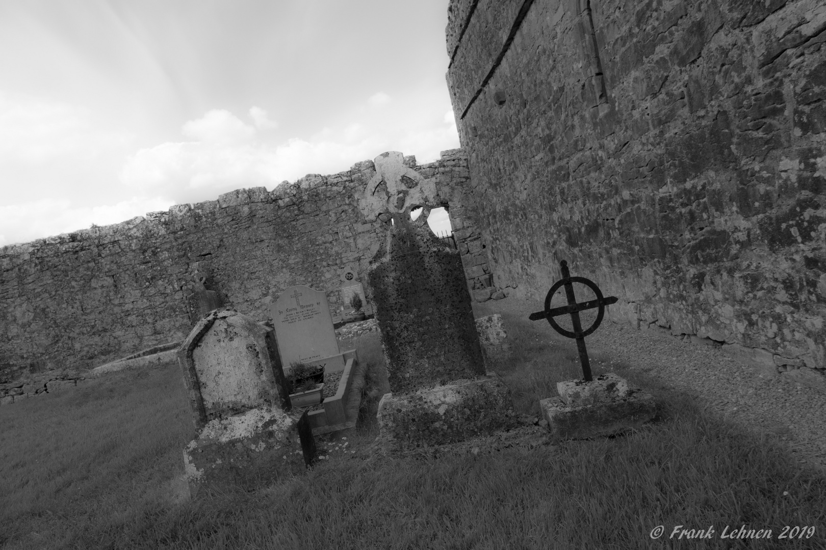 Clare Abbey, Friedhof, Irland 2019