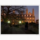 Clare College, background Kings, Cambridge