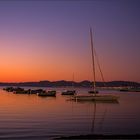 Clareando sobre el Mar Menor