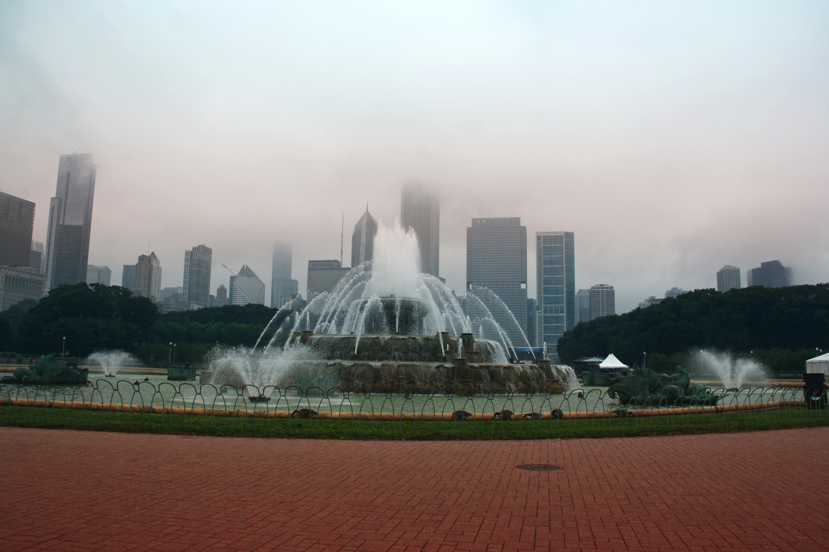 Clarence F. Buckingham Memorial Fountain