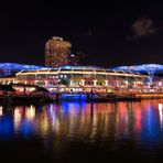 Clarke Quay am Singapur River